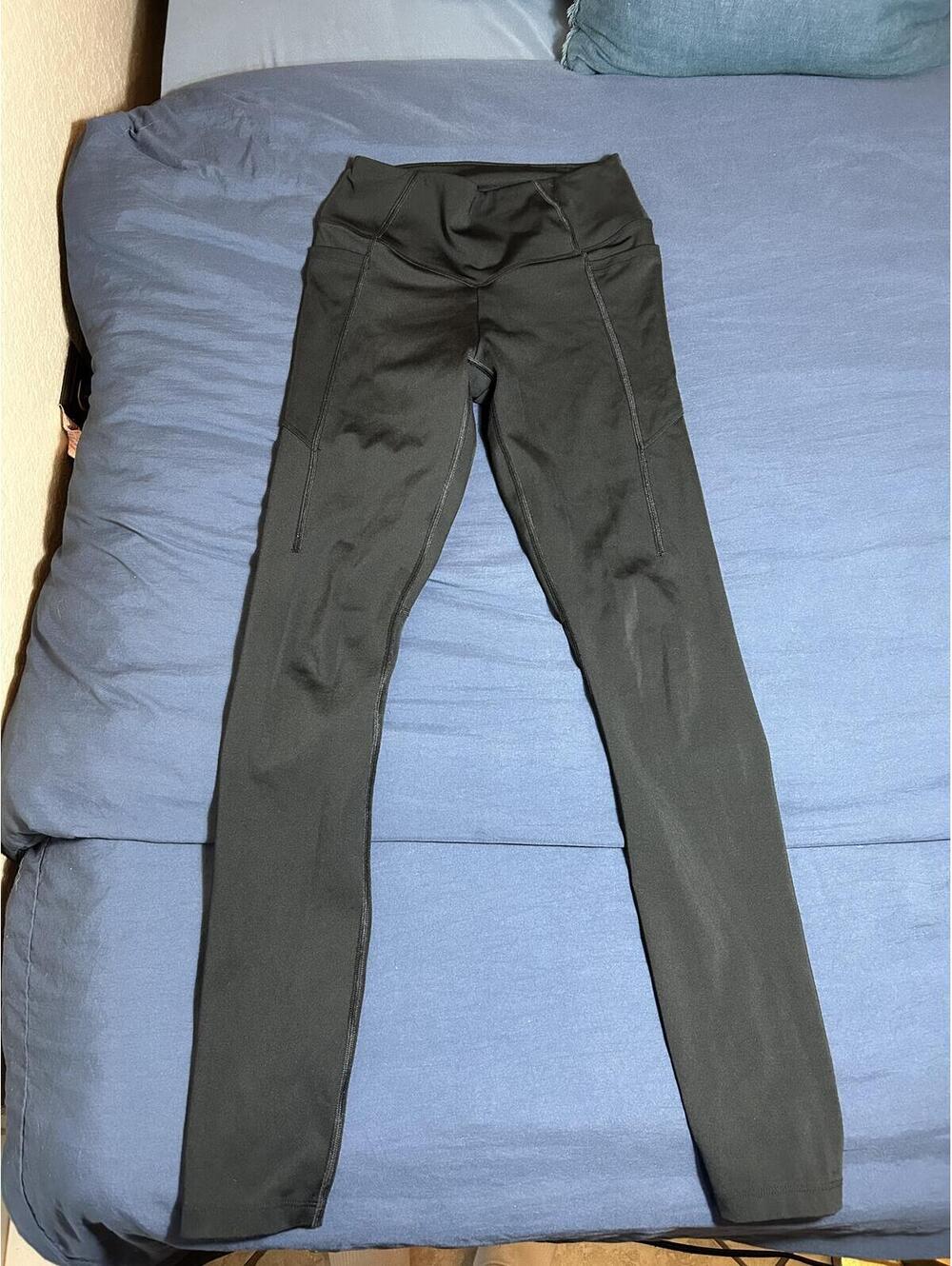 PINK Active Black High-Rise Athletic Leggings Size XS